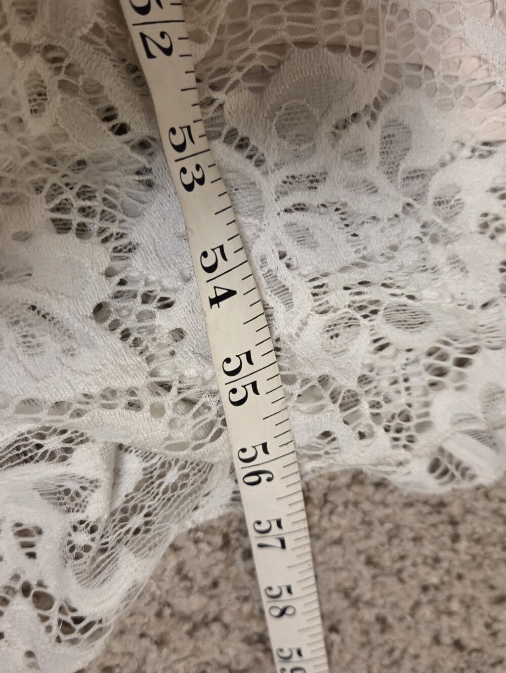 Baltic Born Aspen Smocked Lace Maxi Dress Summer Wedding Romantic White 3XL - Picture 7 of 10